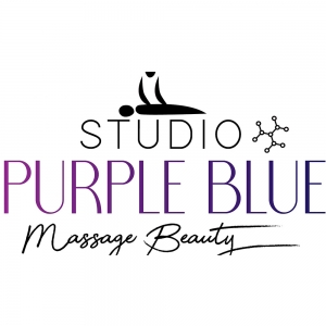 Масажно студио Виолетово-синьо