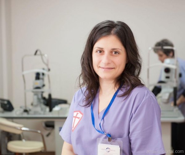 Д-р Мария Джарова - очни болести Пловдив
