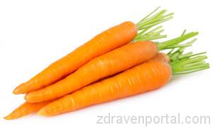 Fresh carrots