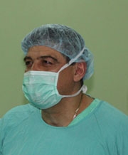 Доцент д-р Антоний Филипов, Д.М. - коремен хирург.